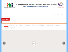 Tablet Screenshot of itijaspur.org